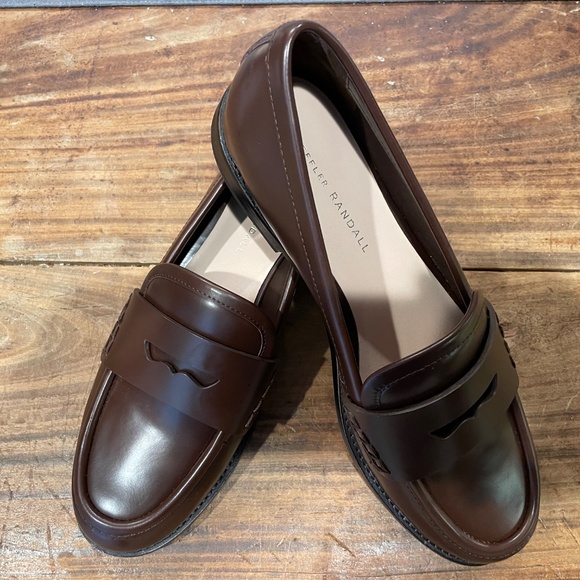 Loeffler Randall Women's Rachel Expresso Leather Loafer Size 8 - Picture 4 of 11